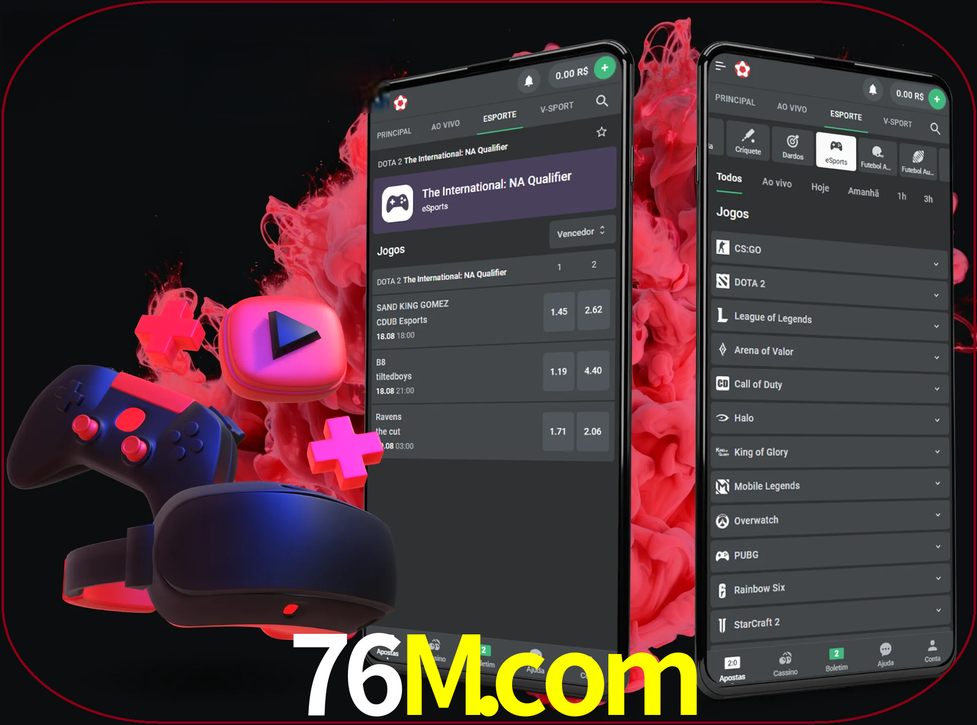 Para ter a aplicação móvel 76m no seu smartphone, basta descarregar o ficheiro apk e seguir as instruções.