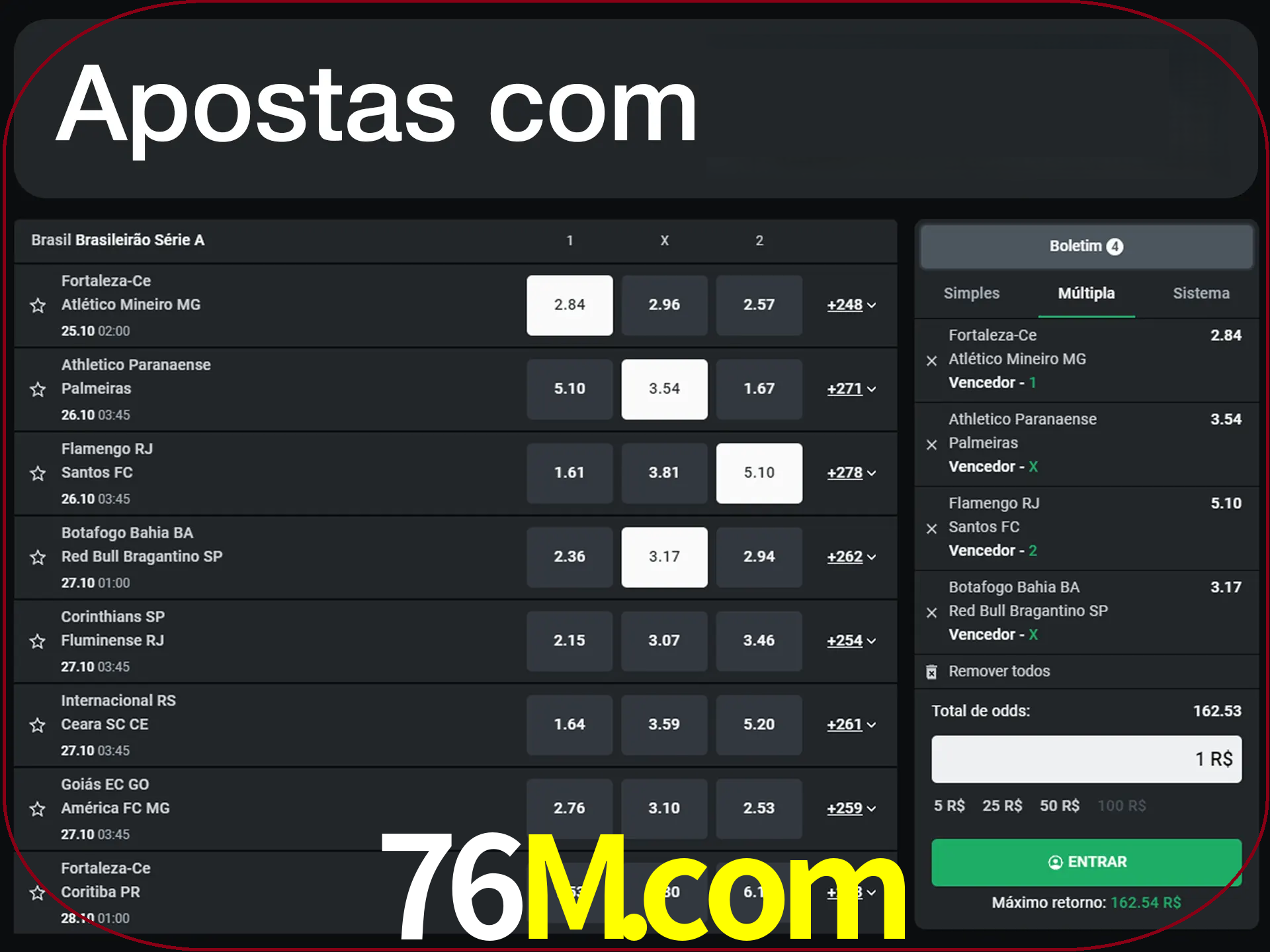 Aposte em vários diciplines com LeonBet.